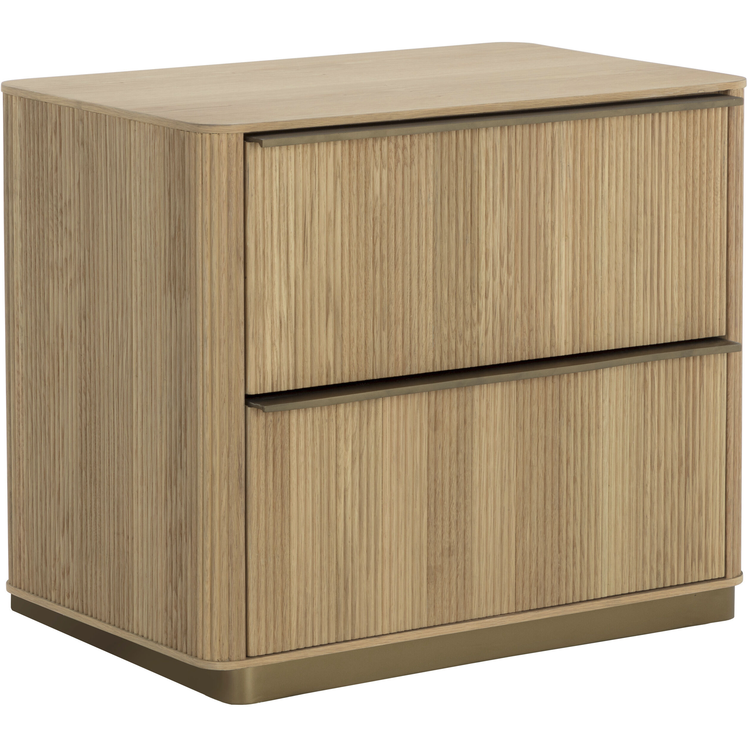 Kalla 28 X 24.25 inch Rustic Oak Night Stand